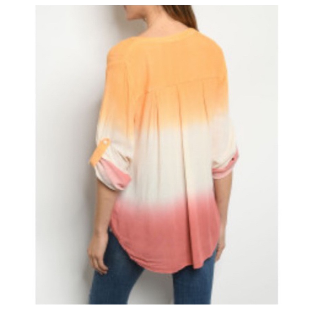 OMBRÉ TIE DYE CHIC TUNIC TOP - Picture 11 of 11